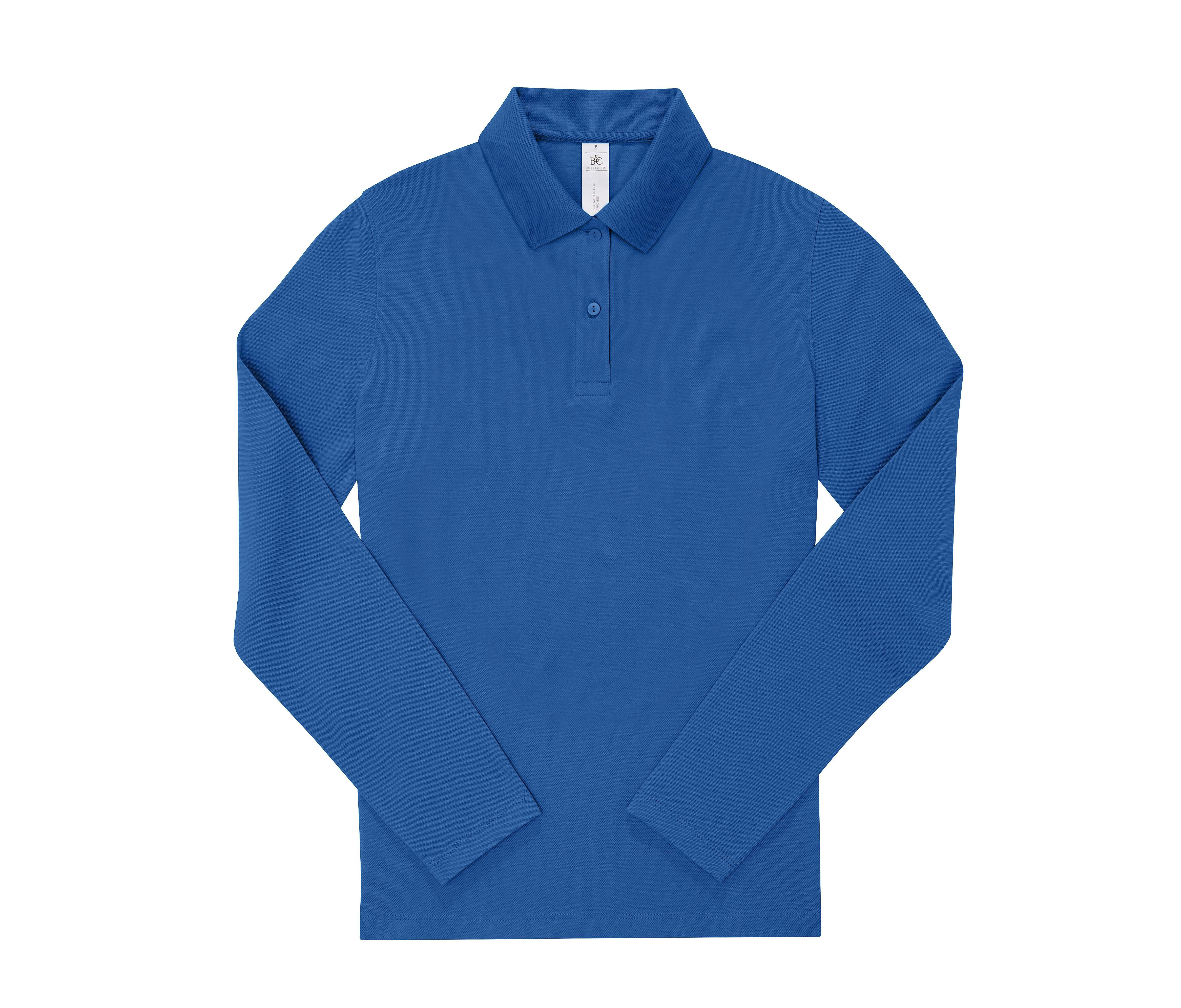 B&C MY POLO 210 LSL /WOMEN